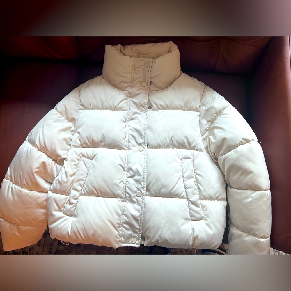 Mango puffer jacket